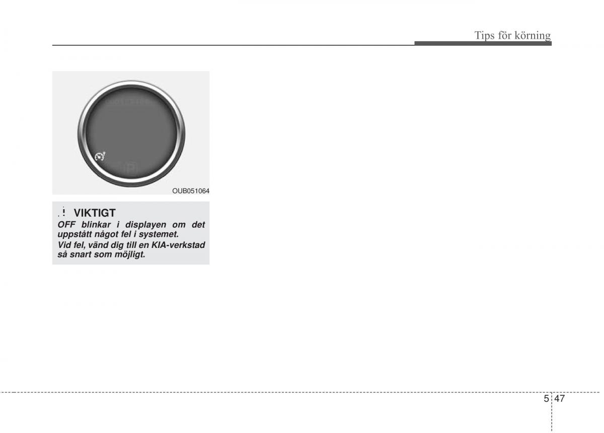 KIA Rio Pride UB instruktionsbok / page 285