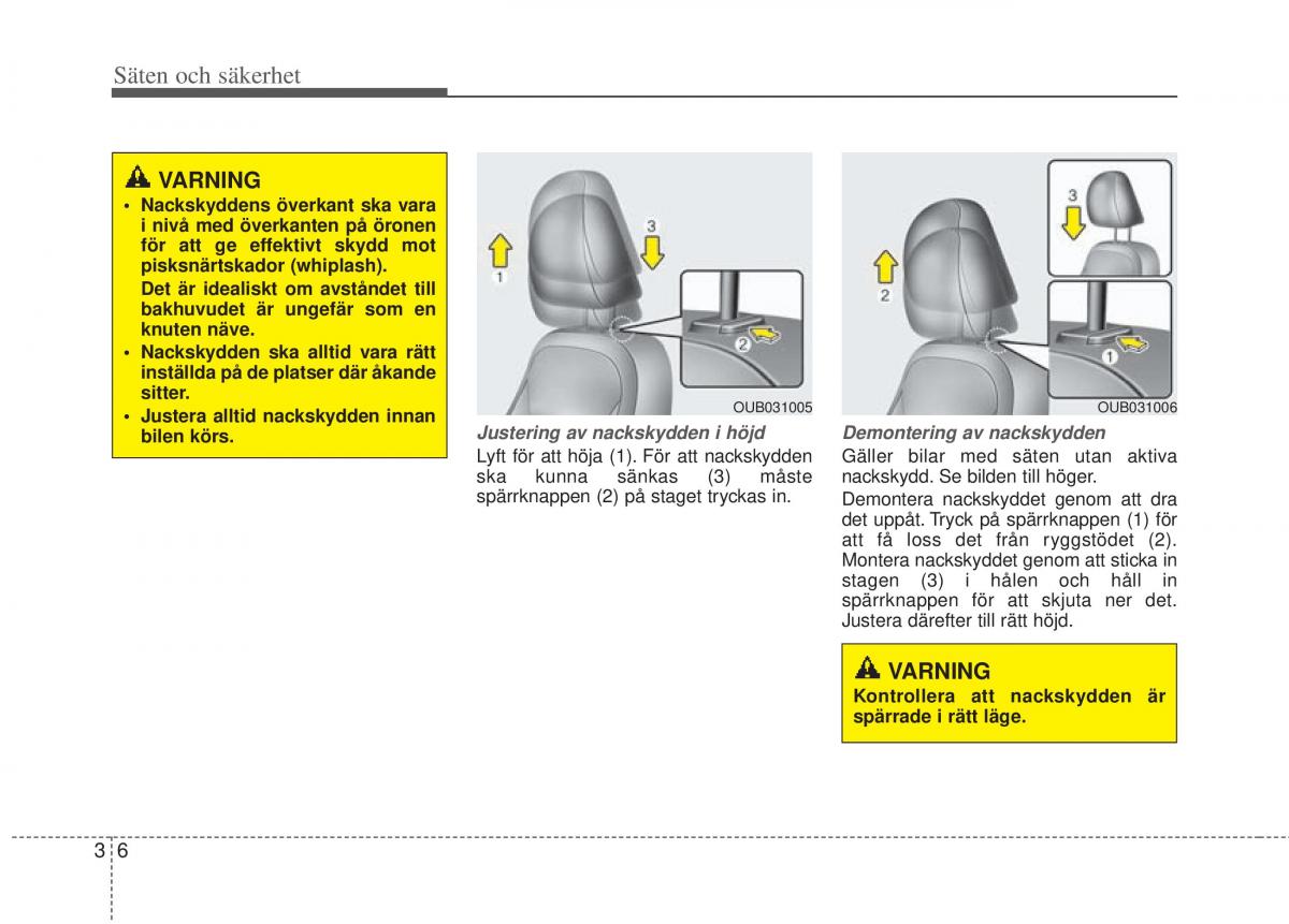 KIA Rio Pride UB instruktionsbok / page 29