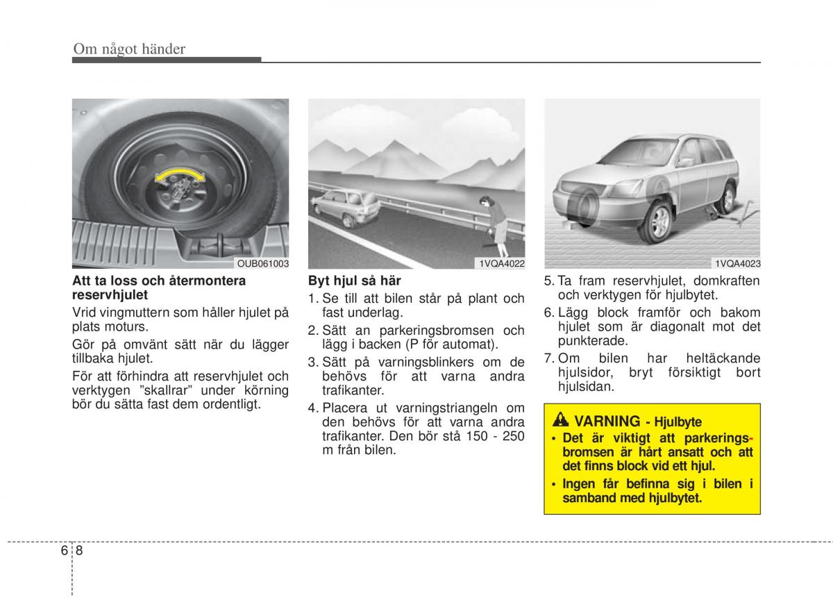 KIA Rio Pride UB instruktionsbok / page 311