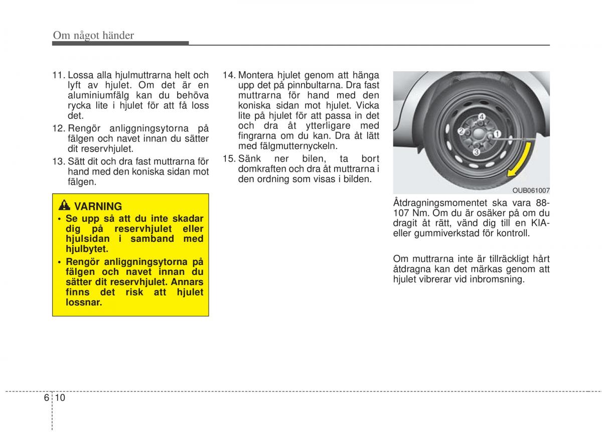 KIA Rio Pride UB instruktionsbok / page 313