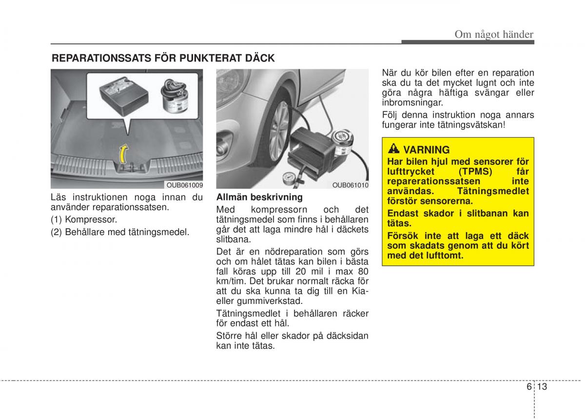 KIA Rio Pride UB instruktionsbok / page 316