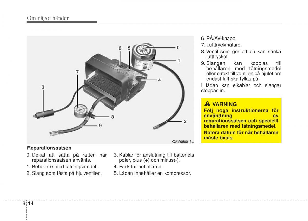 KIA Rio Pride UB instruktionsbok / page 317