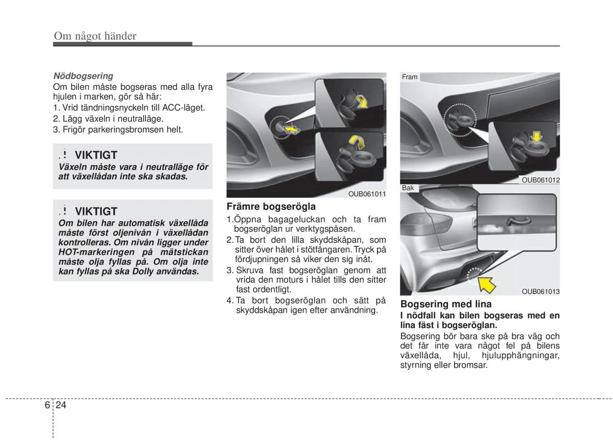 KIA Rio Pride UB instruktionsbok / page 327