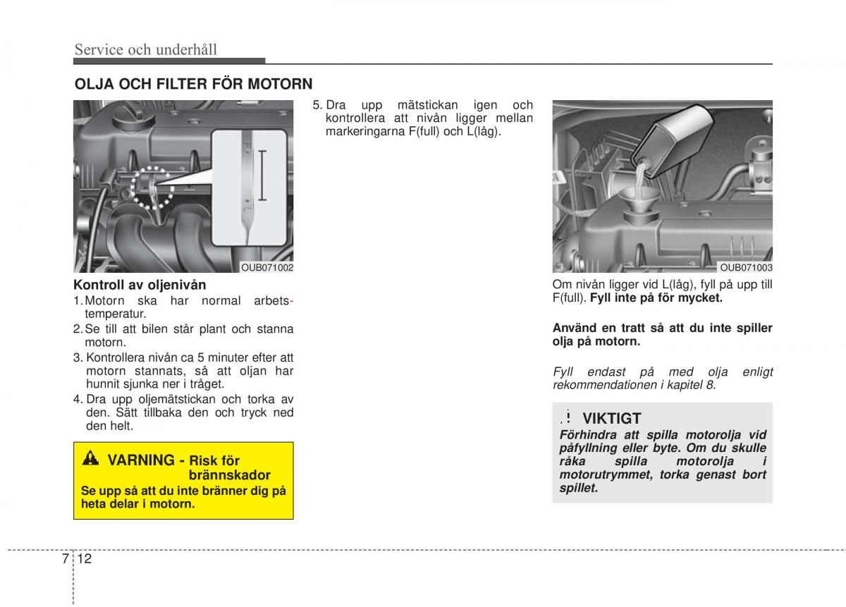 KIA Rio Pride UB instruktionsbok / page 341