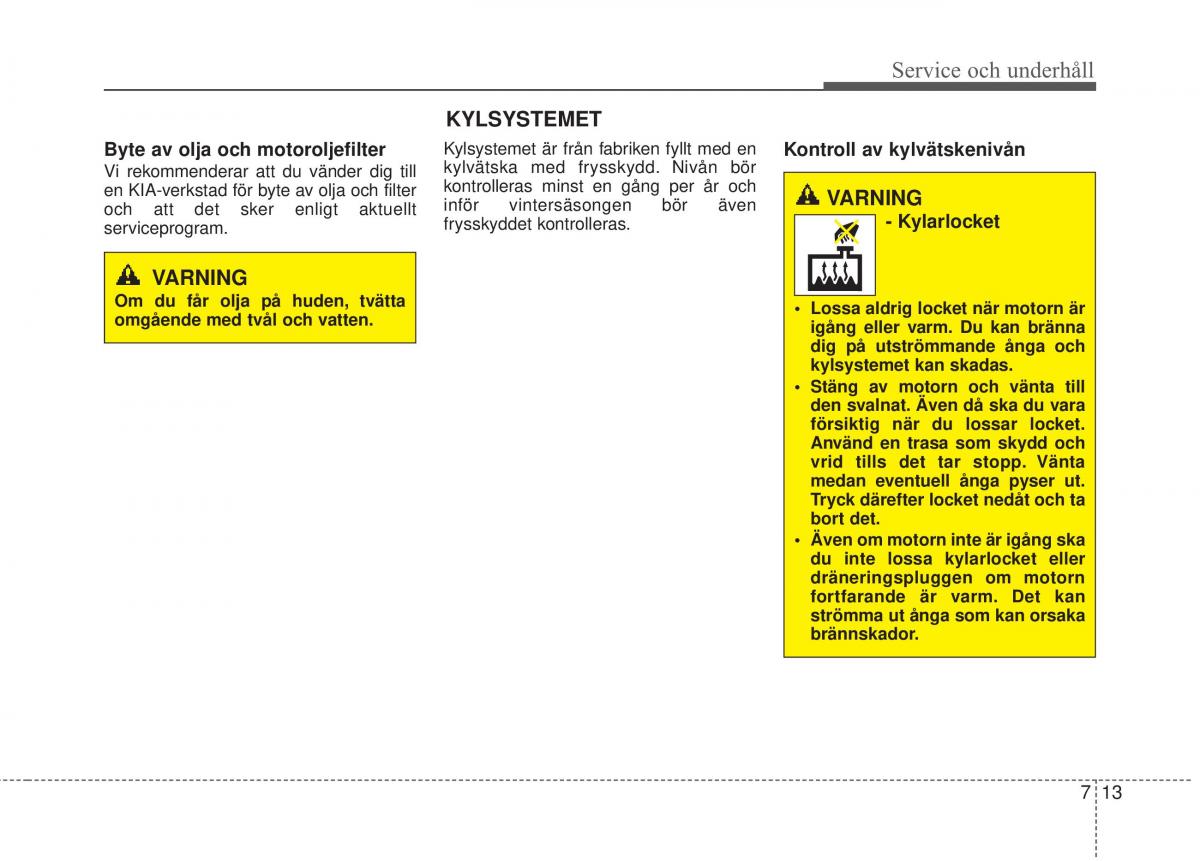 KIA Rio Pride UB instruktionsbok / page 342