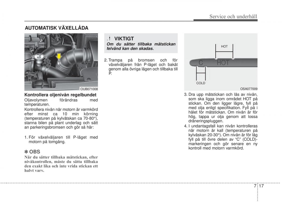 KIA Rio Pride UB instruktionsbok / page 346