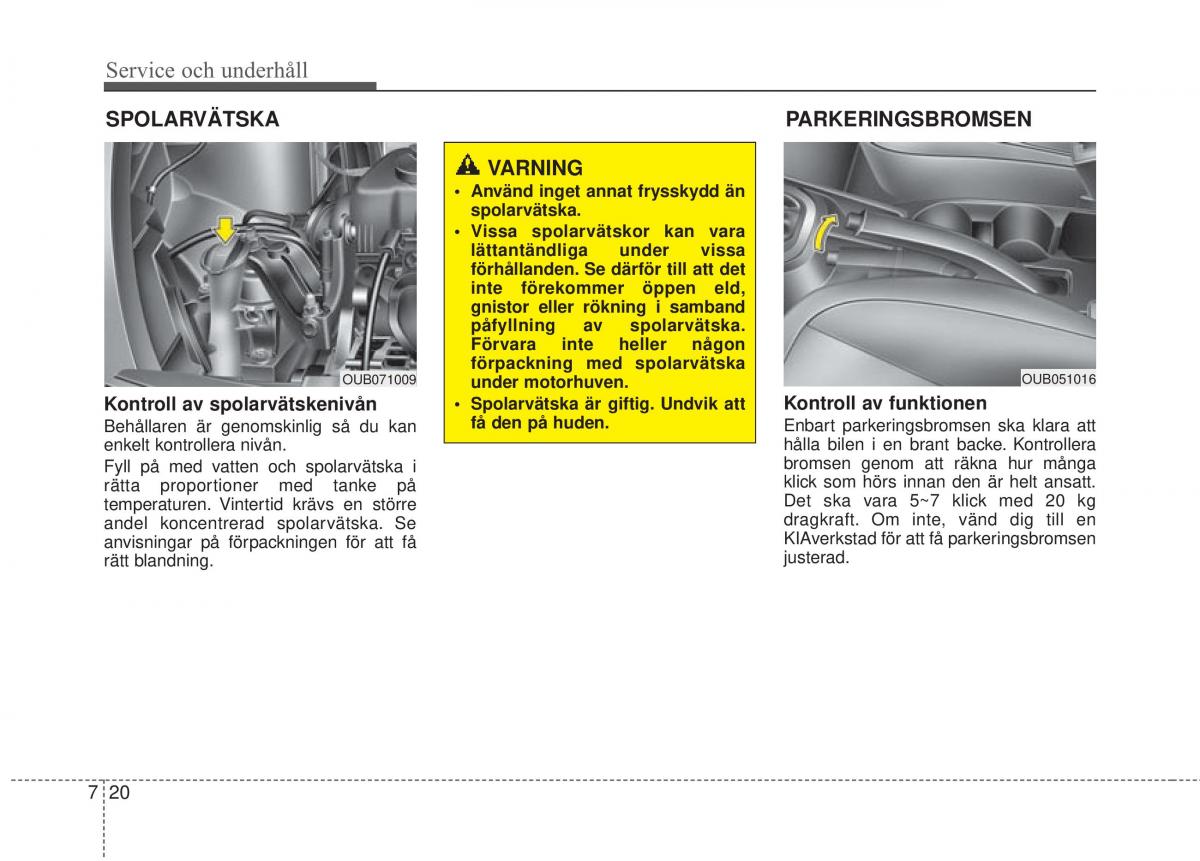 KIA Rio Pride UB instruktionsbok / page 349