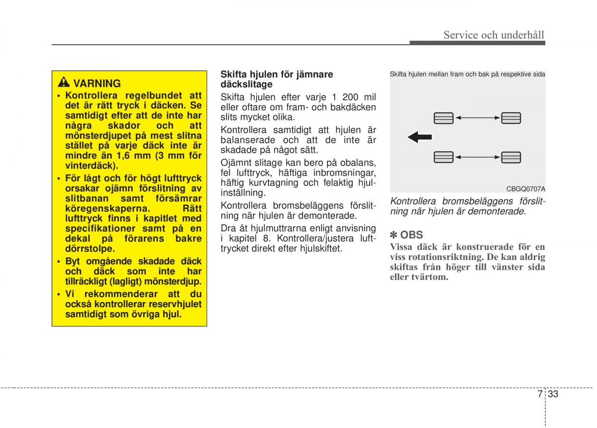 KIA Rio Pride UB instruktionsbok / page 362