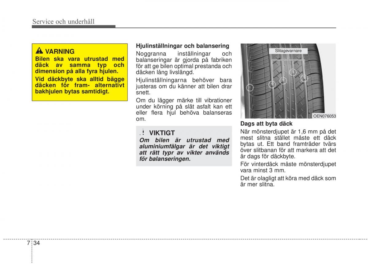 KIA Rio Pride UB instruktionsbok / page 363