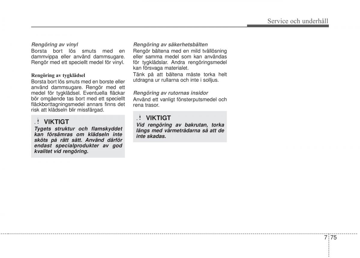 KIA Rio Pride UB instruktionsbok / page 404