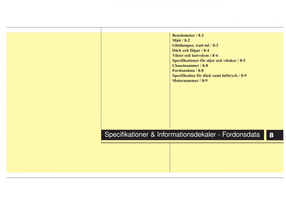 KIA Rio Pride UB instruktionsbok / page 408