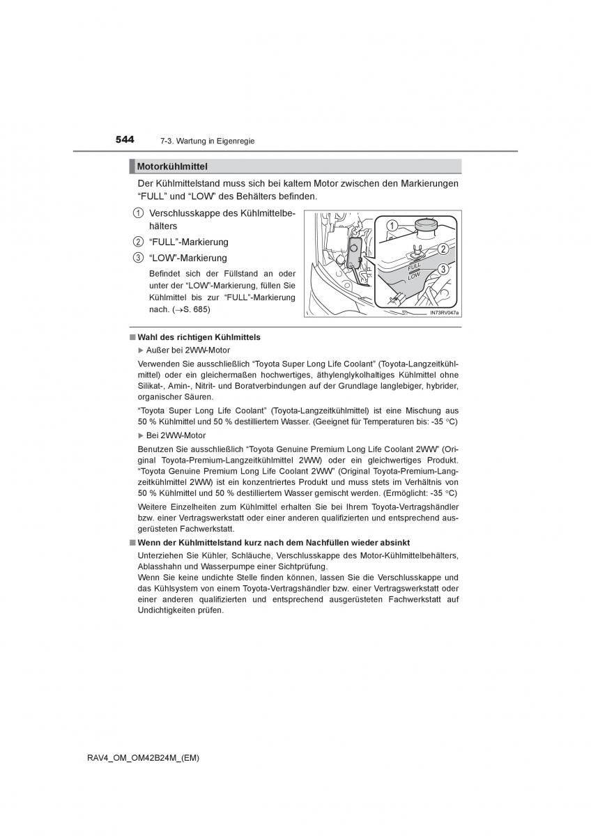 manual  Toyota RAV4 IV 4 Handbuch / page 544