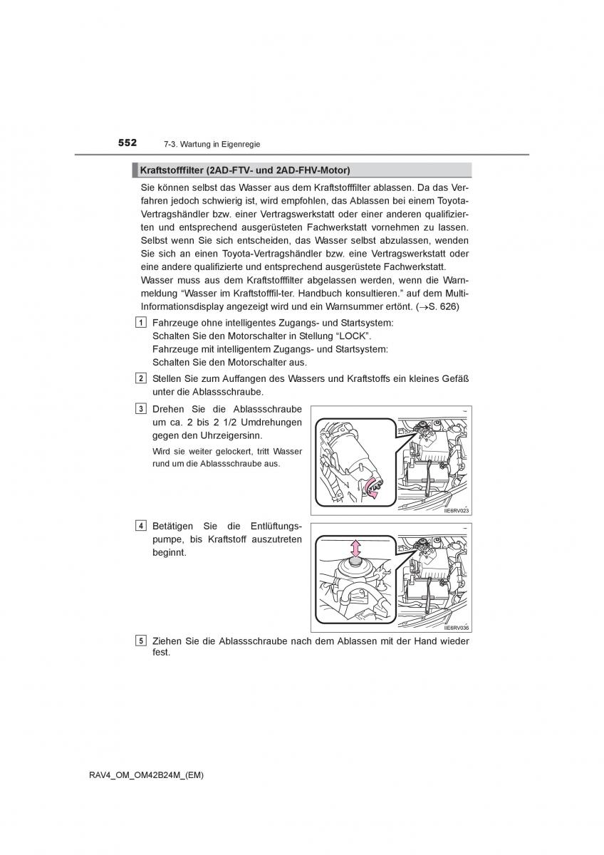 manual  Toyota RAV4 IV 4 Handbuch / page 552