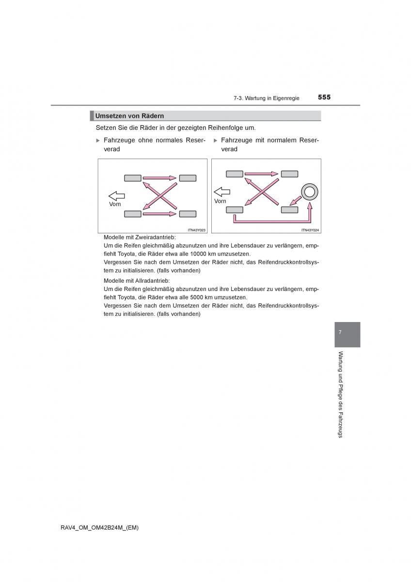 manual  Toyota RAV4 IV 4 Handbuch / page 555