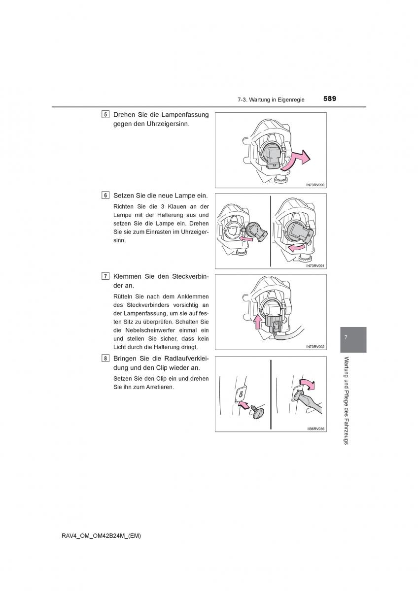 manual  Toyota RAV4 IV 4 Handbuch / page 589