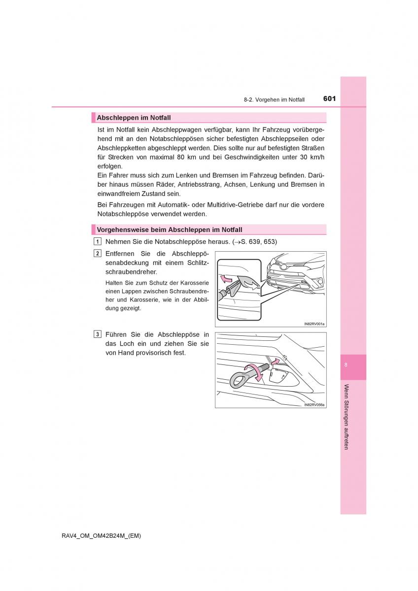 manual  Toyota RAV4 IV 4 Handbuch / page 601