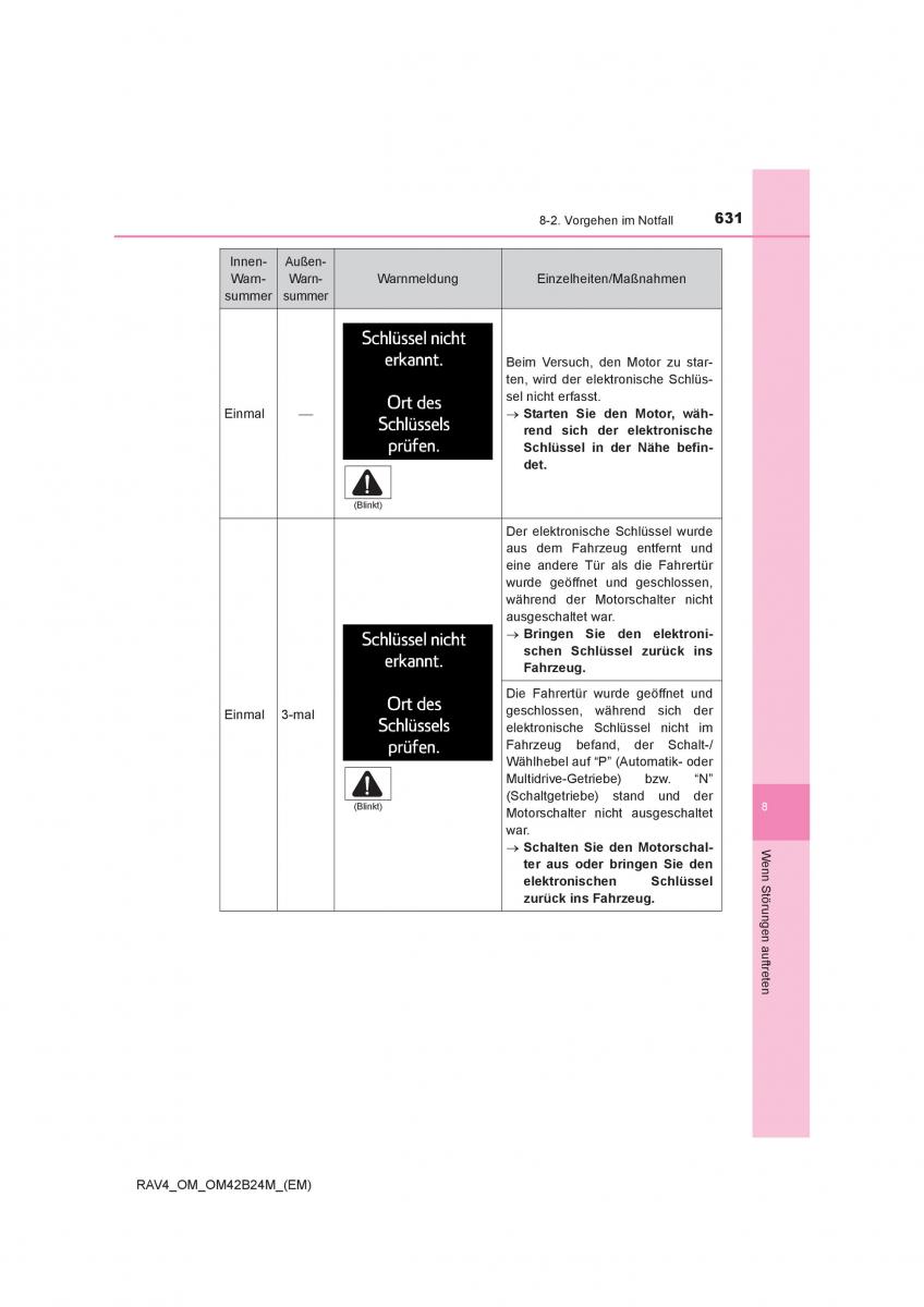 manual  Toyota RAV4 IV 4 Handbuch / page 631