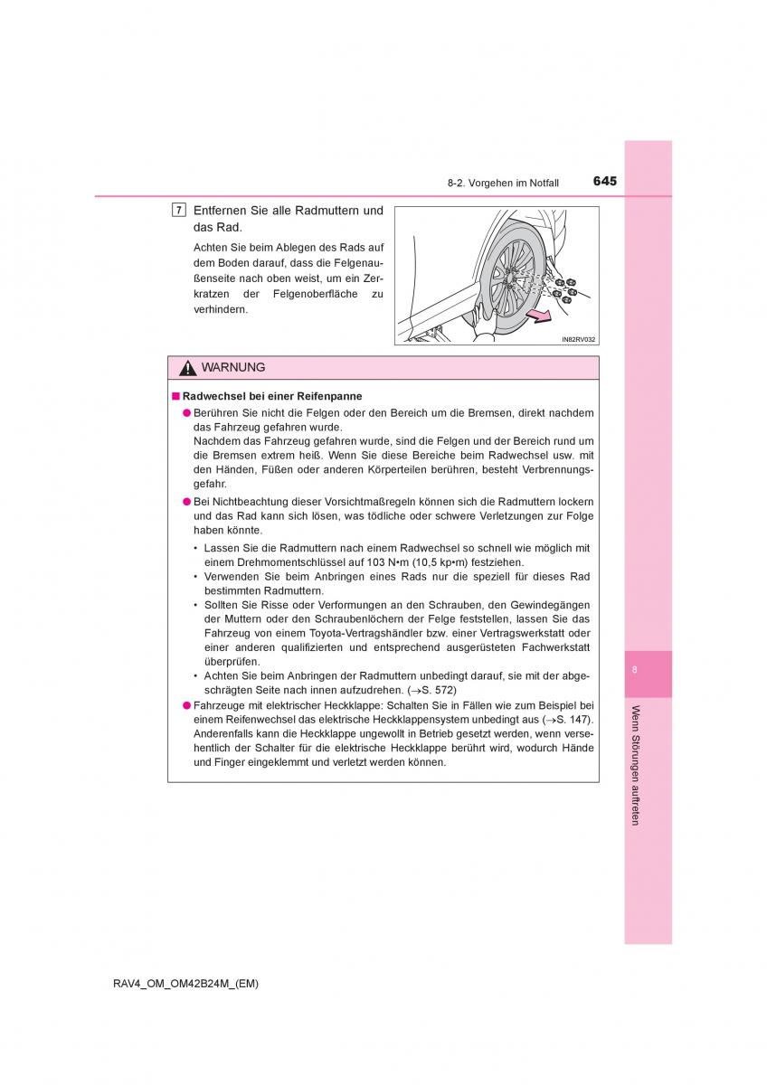 manual  Toyota RAV4 IV 4 Handbuch / page 645