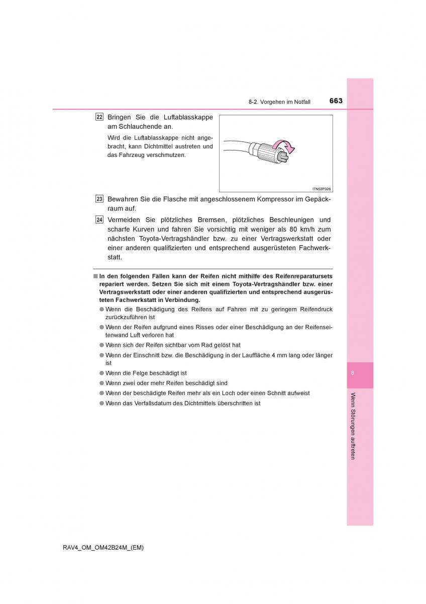 manual  Toyota RAV4 IV 4 Handbuch / page 663