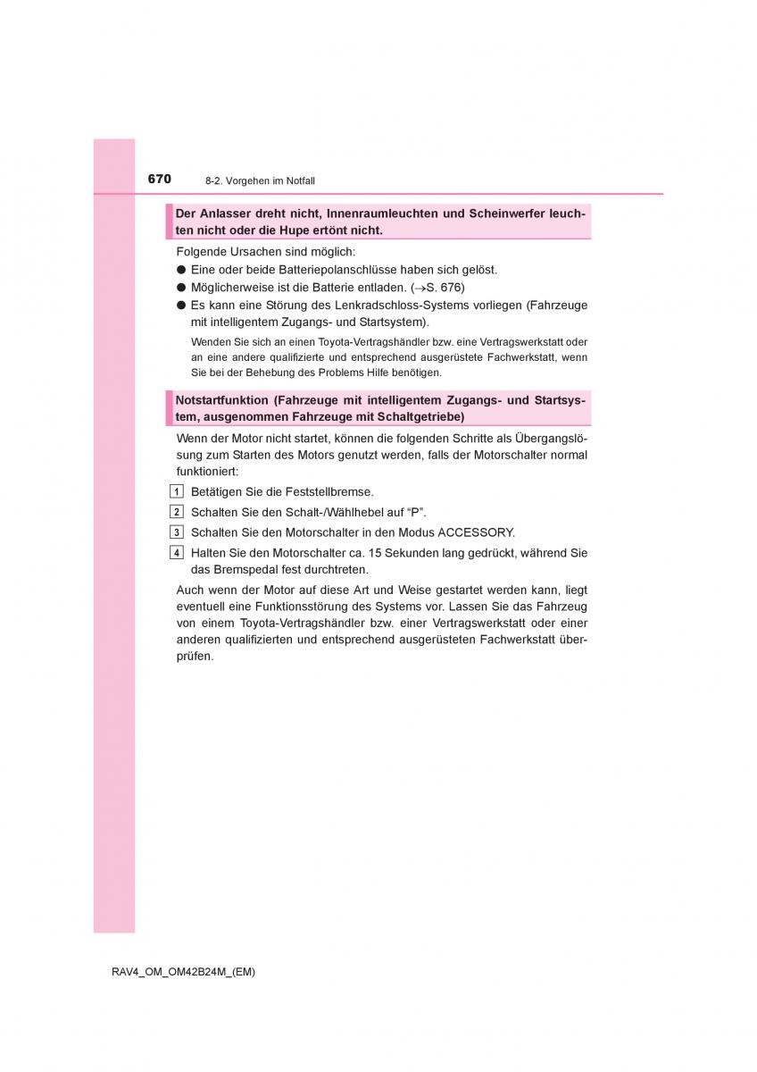 manual  Toyota RAV4 IV 4 Handbuch / page 670