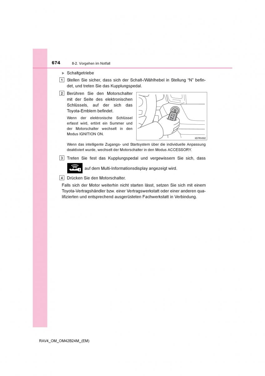 manual  Toyota RAV4 IV 4 Handbuch / page 674