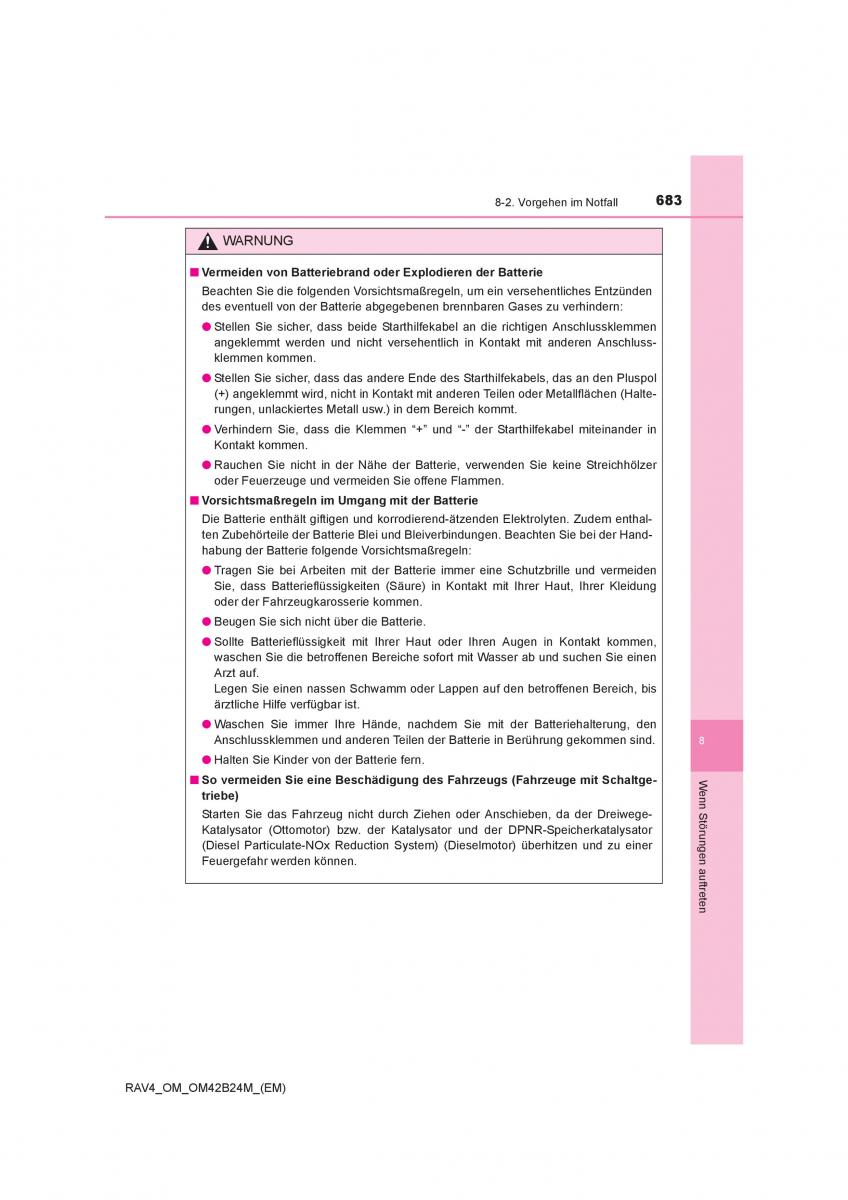 manual  Toyota RAV4 IV 4 Handbuch / page 683