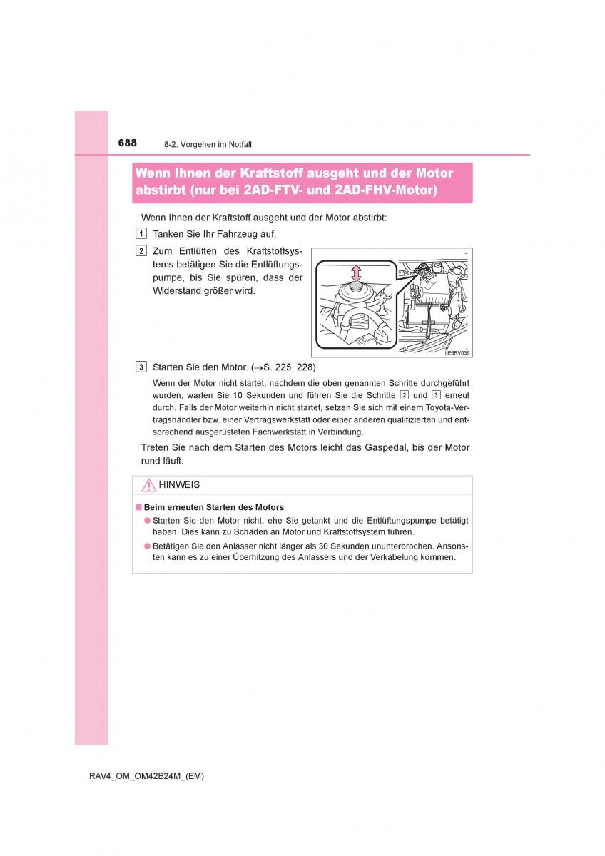 manual  Toyota RAV4 IV 4 Handbuch / page 688