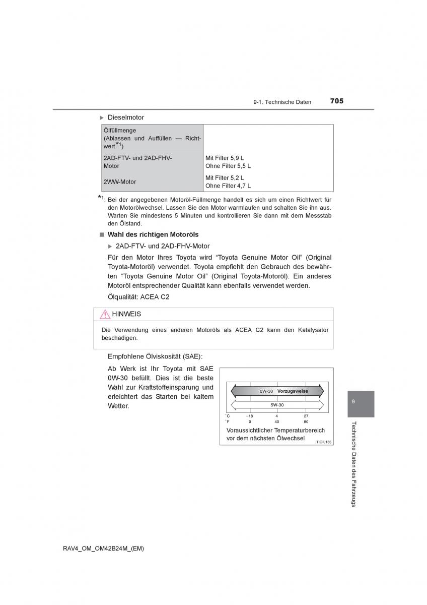 manual  Toyota RAV4 IV 4 Handbuch / page 705