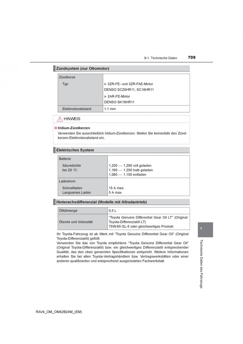 manual  Toyota RAV4 IV 4 Handbuch / page 709