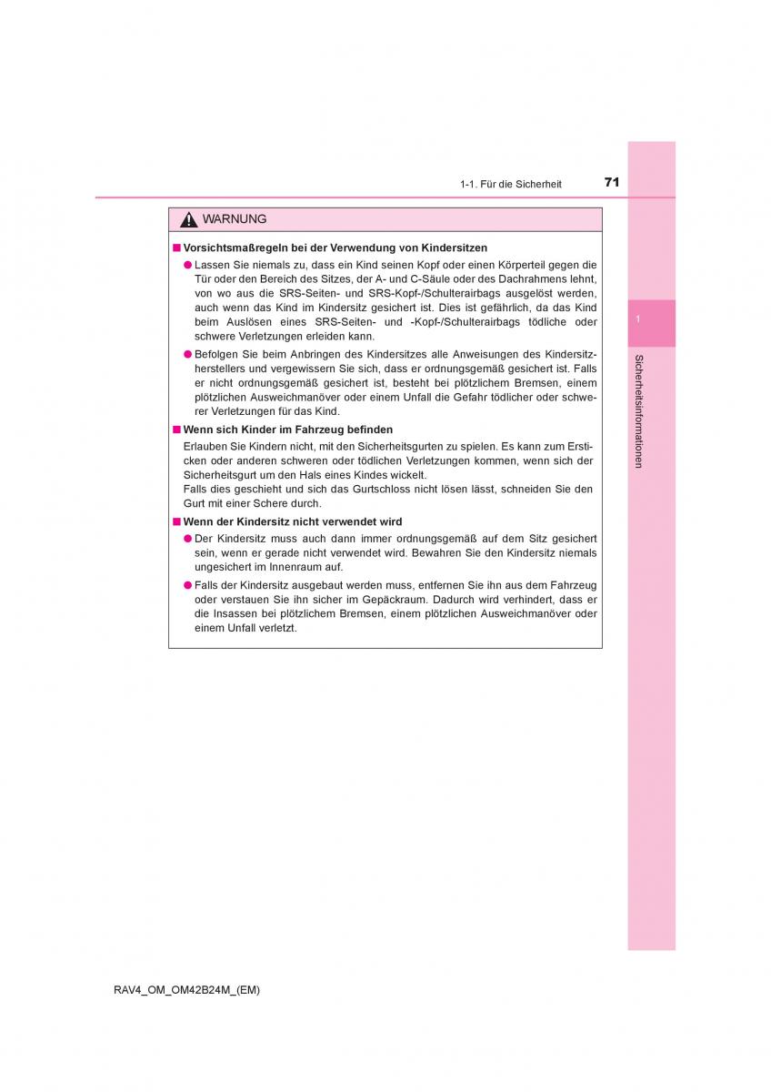 manual  Toyota RAV4 IV 4 Handbuch / page 71