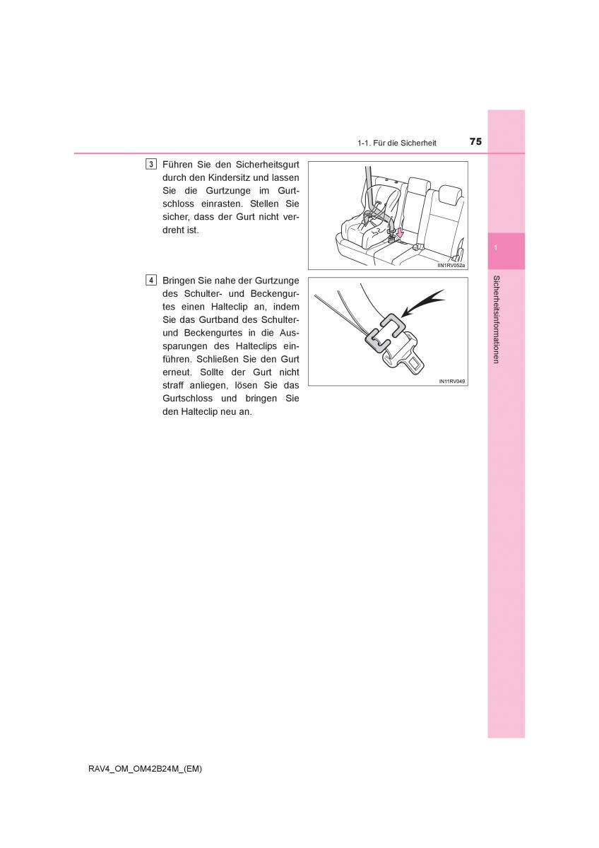 manual  Toyota RAV4 IV 4 Handbuch / page 75