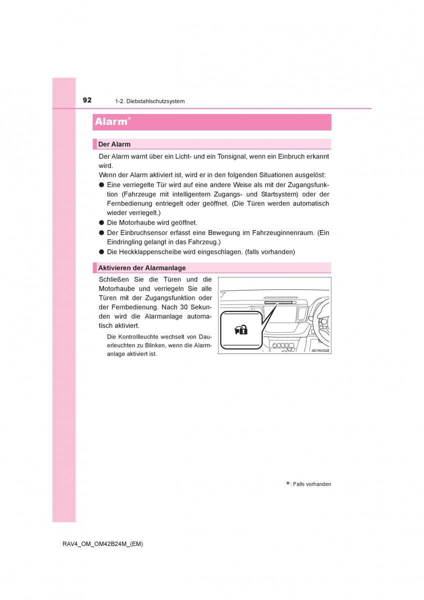 manual  Toyota RAV4 IV 4 Handbuch / page 92