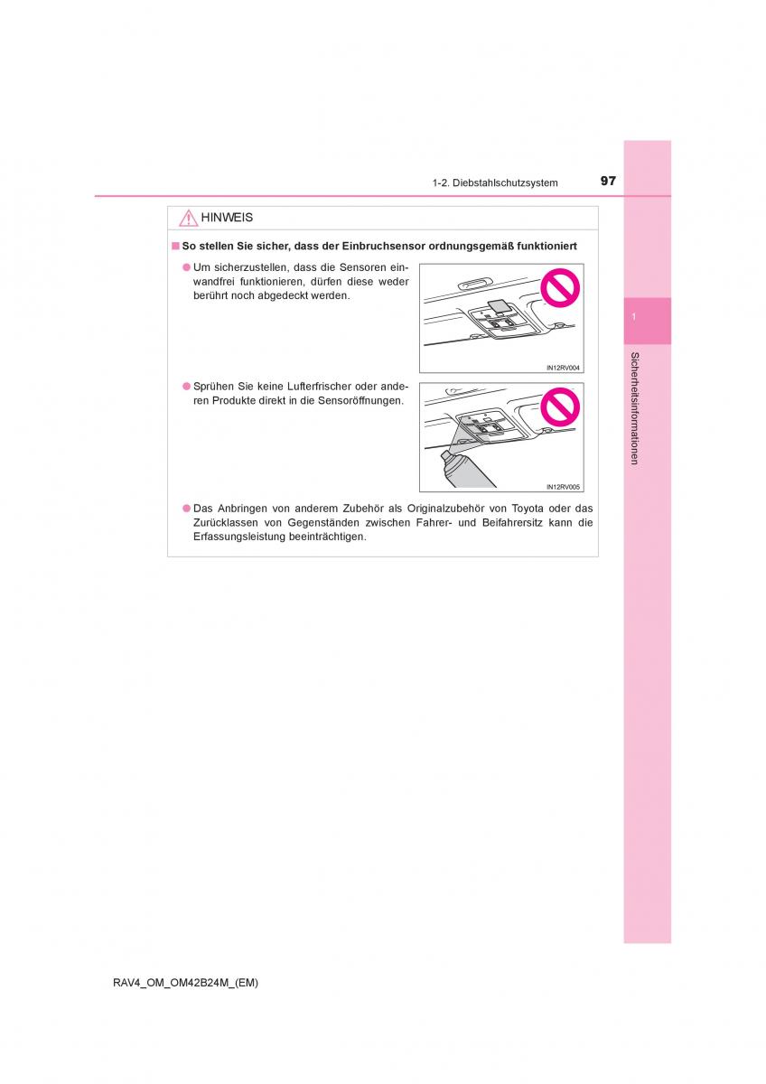 manual  Toyota RAV4 IV 4 Handbuch / page 97