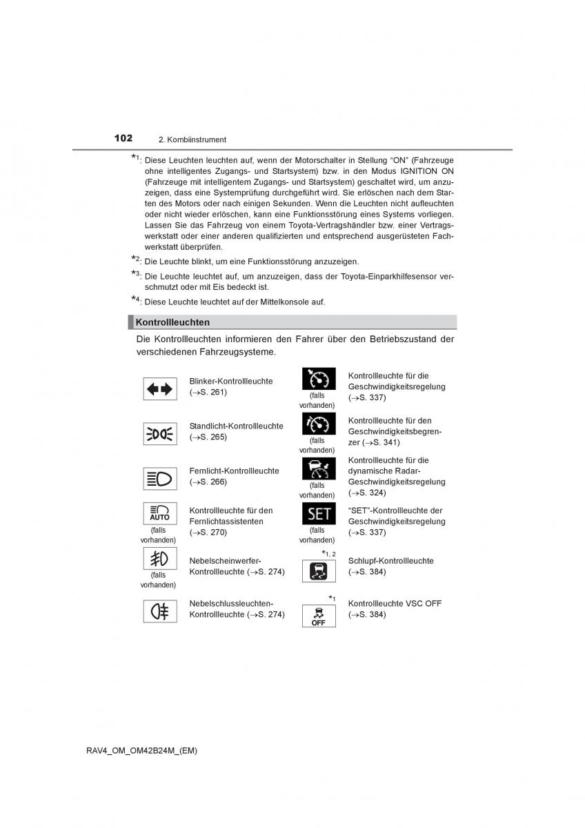 manual  Toyota RAV4 IV 4 Handbuch / page 102