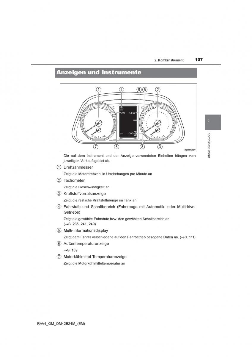 manual  Toyota RAV4 IV 4 Handbuch / page 107