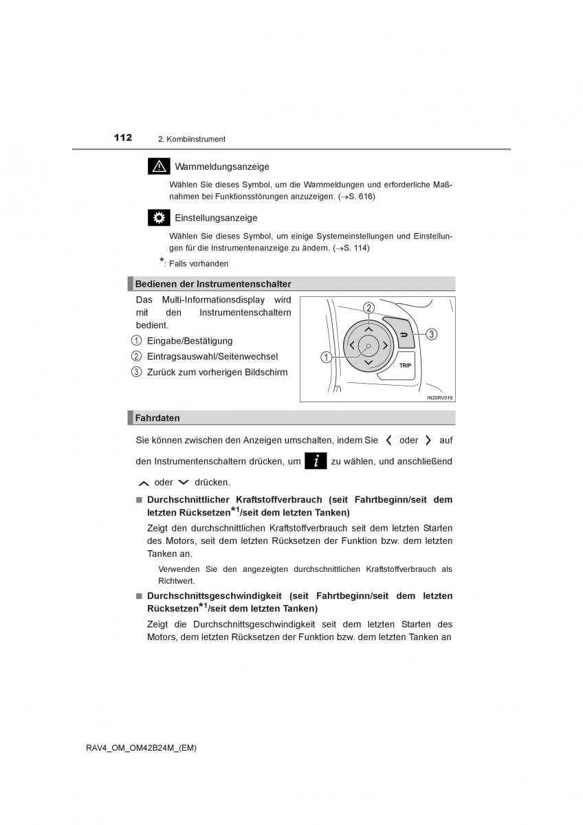 manual  Toyota RAV4 IV 4 Handbuch / page 112