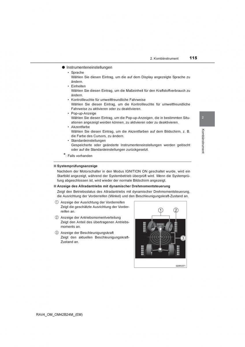 manual  Toyota RAV4 IV 4 Handbuch / page 115