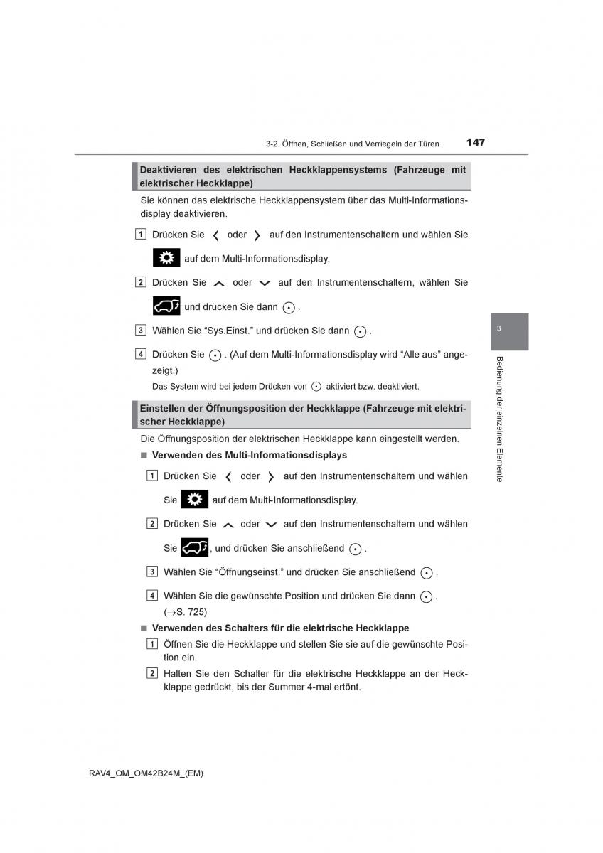 manual  Toyota RAV4 IV 4 Handbuch / page 147