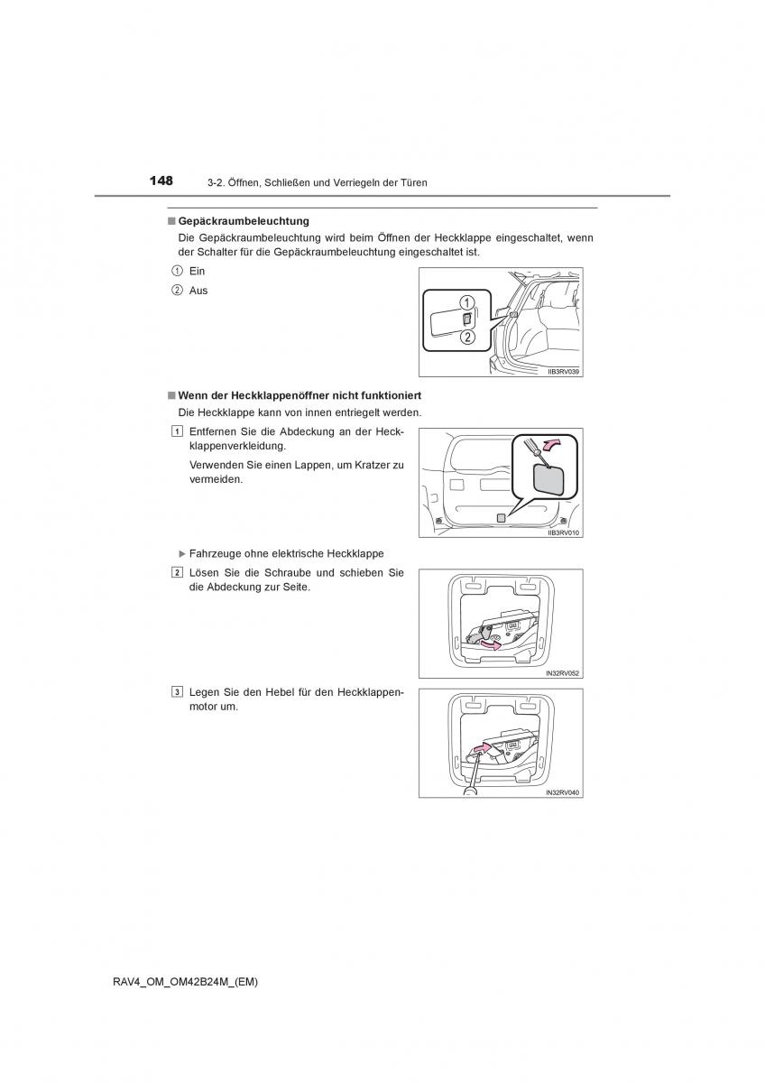 manual  Toyota RAV4 IV 4 Handbuch / page 148