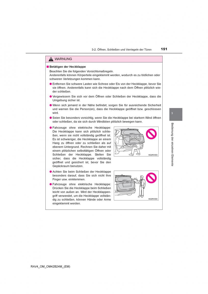 manual  Toyota RAV4 IV 4 Handbuch / page 151