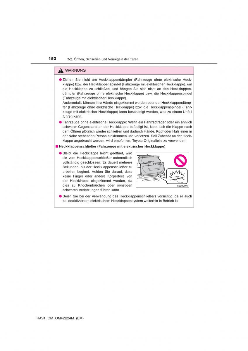 manual  Toyota RAV4 IV 4 Handbuch / page 152