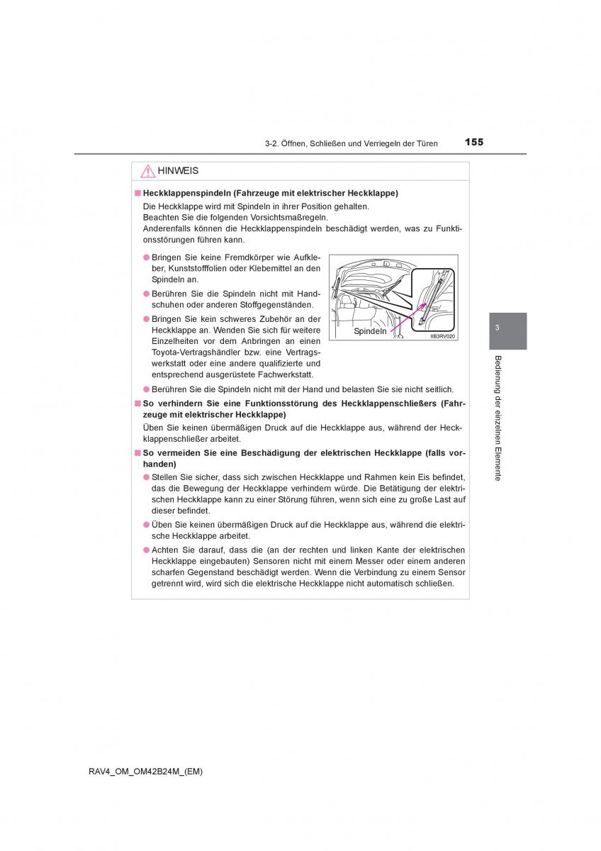 manual  Toyota RAV4 IV 4 Handbuch / page 155