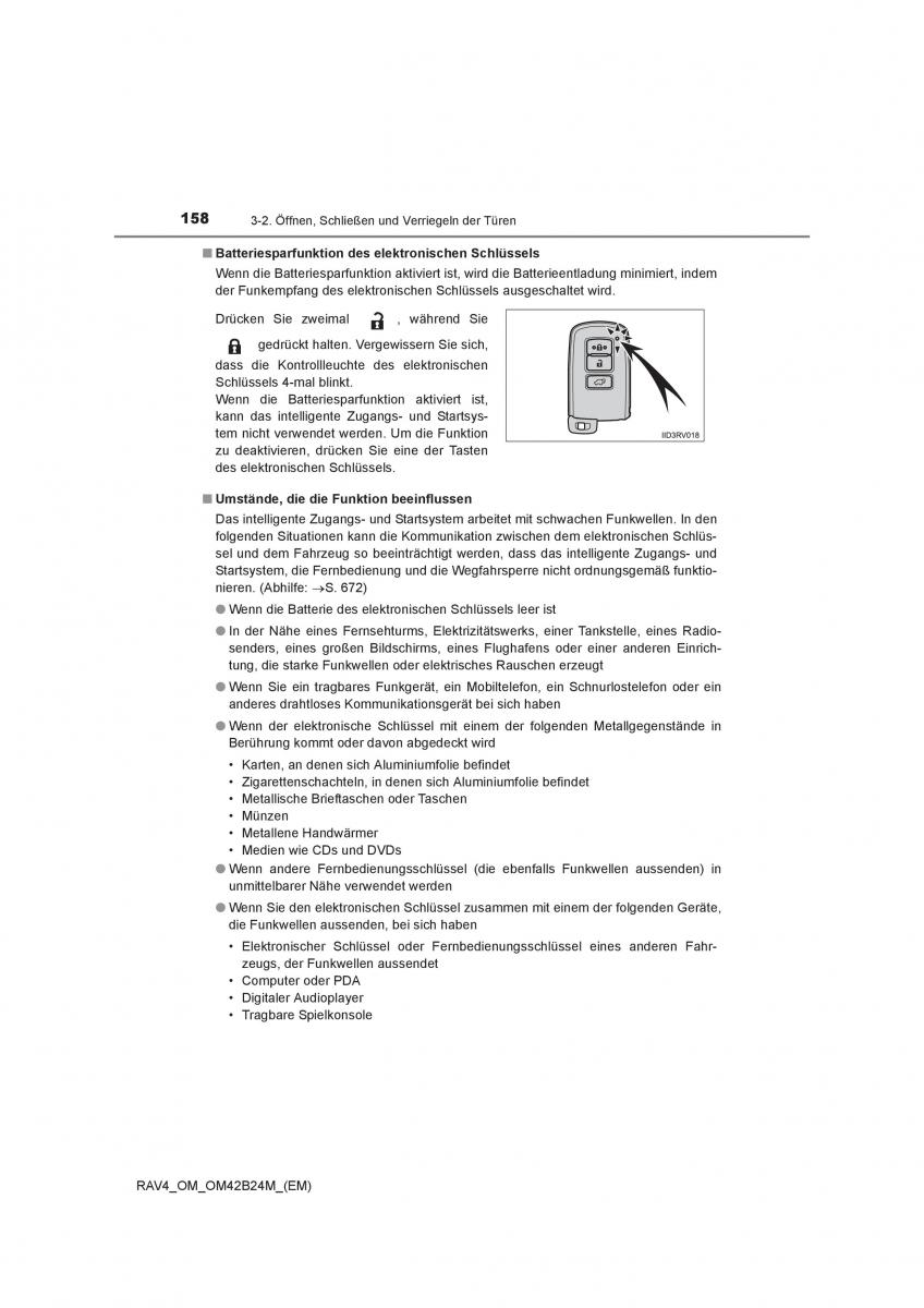 manual  Toyota RAV4 IV 4 Handbuch / page 158