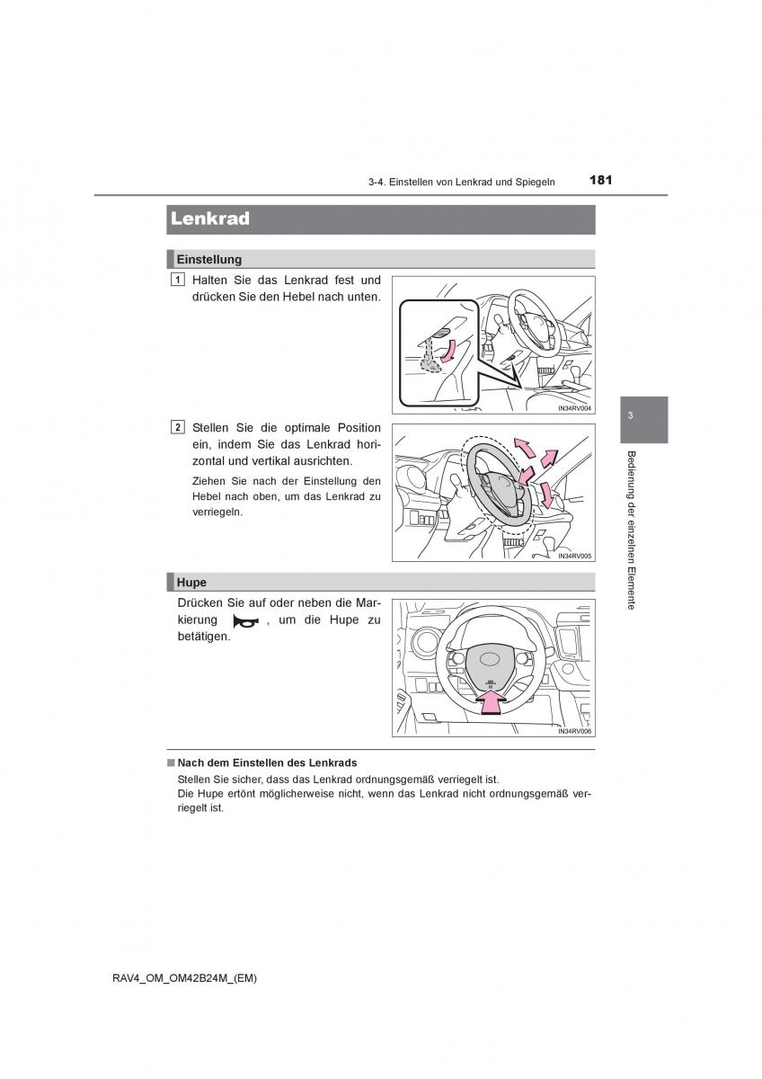 manual  Toyota RAV4 IV 4 Handbuch / page 181