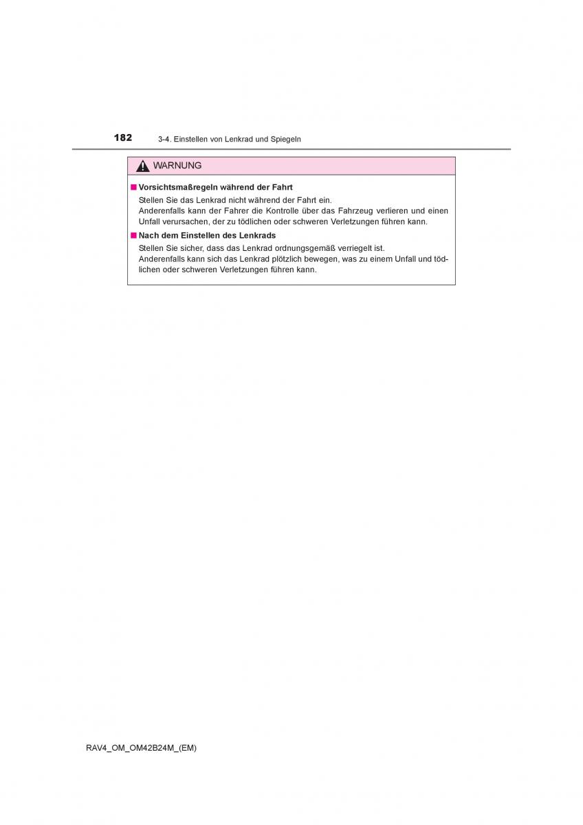 manual  Toyota RAV4 IV 4 Handbuch / page 182