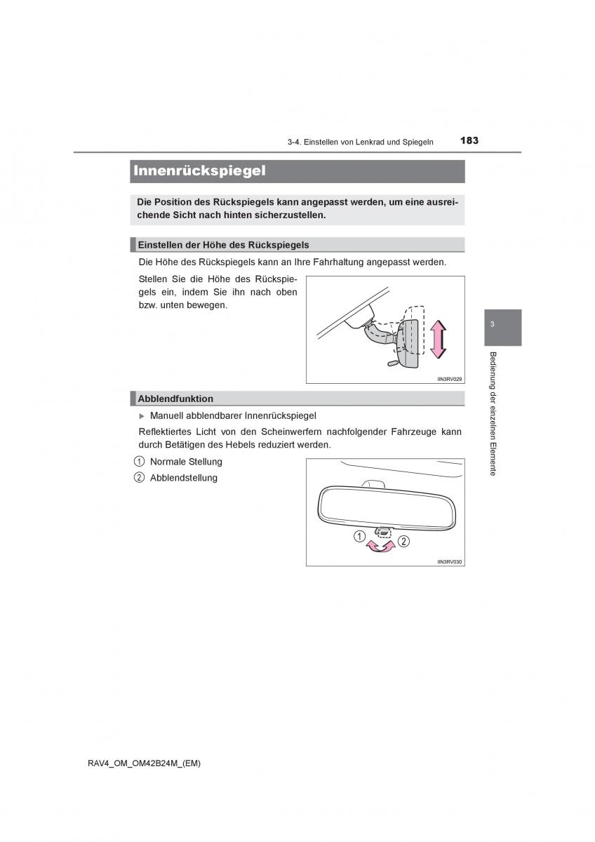 manual  Toyota RAV4 IV 4 Handbuch / page 183