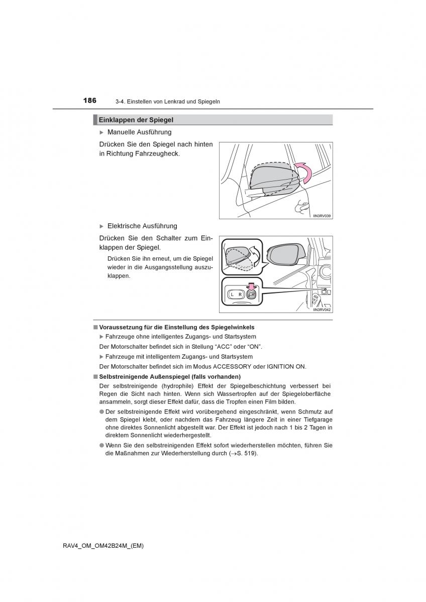 manual  Toyota RAV4 IV 4 Handbuch / page 186