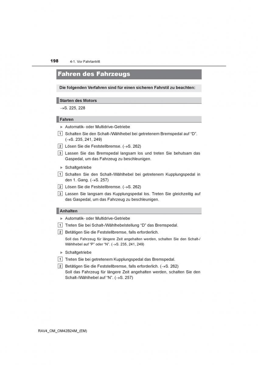 manual  Toyota RAV4 IV 4 Handbuch / page 198