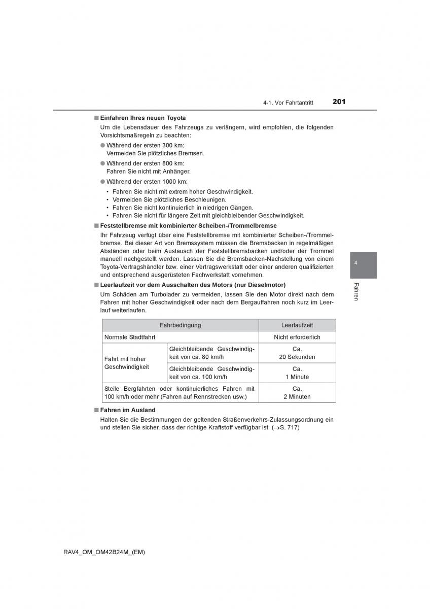 manual  Toyota RAV4 IV 4 Handbuch / page 201