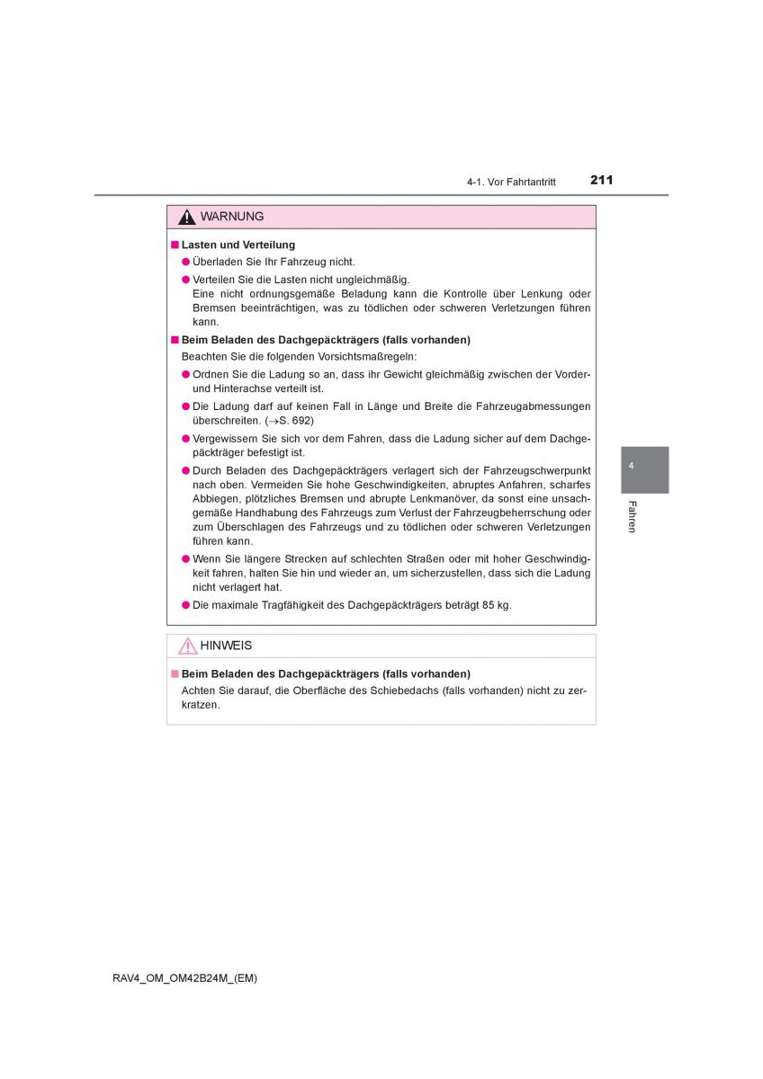 manual  Toyota RAV4 IV 4 Handbuch / page 211